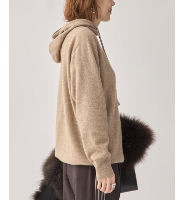 VERMEIL par iena「Cashmere 100 Knit Hoodie」|ニット・セーター|
