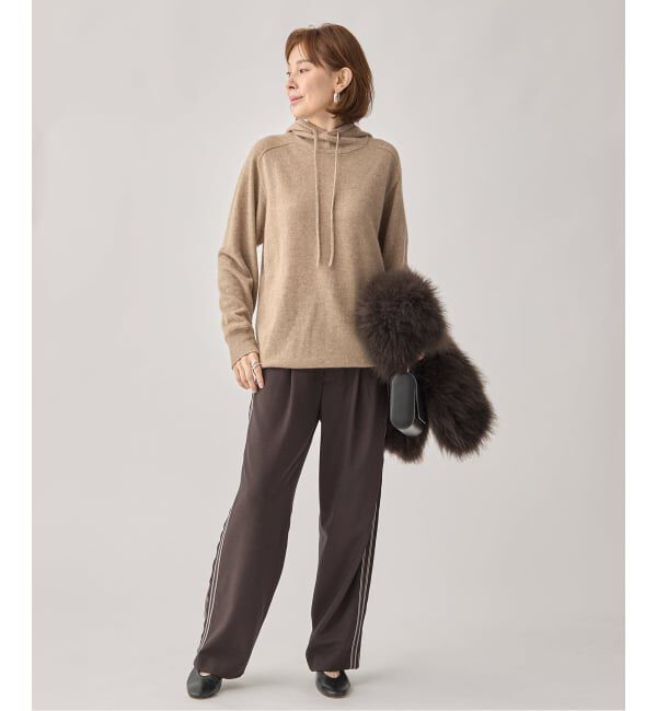 VERMEIL par iena「Cashmere 100 Knit Hoodie」|ニット・セーター|