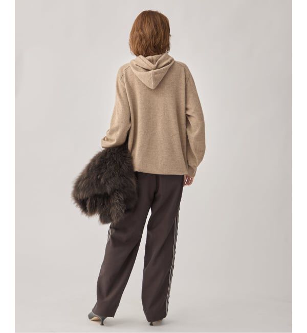 VERMEIL par iena「Cashmere 100 Knit Hoodie」|ニット・セーター|
