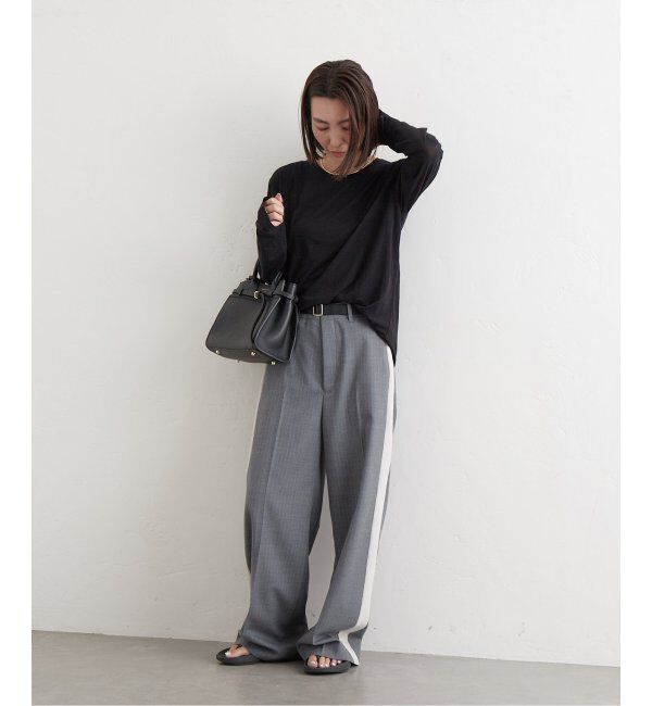 JOURNAL STANDARD「《追加》クルーネックシアーロングTシャツ」|Tシャツ・カットソー|