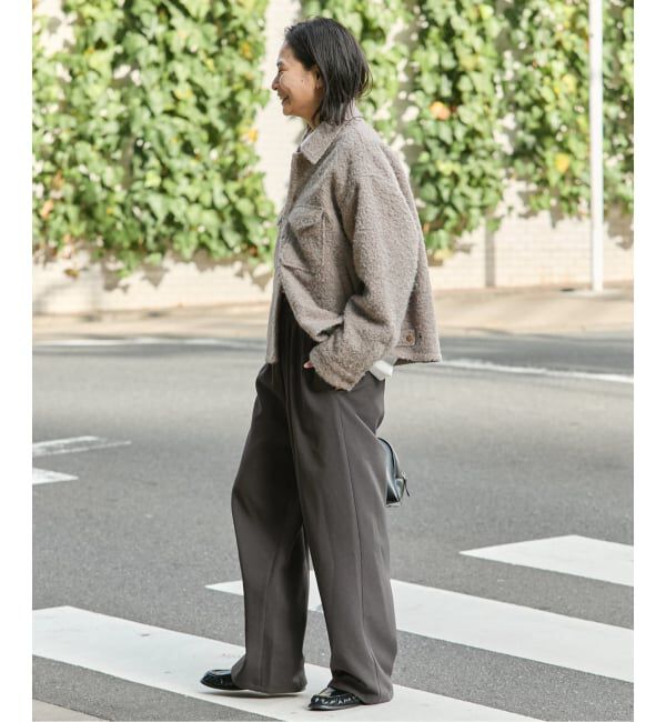 JOURNAL STANDARD「《追加5》ウールライクストレッチワイドパンツ」|その他|
