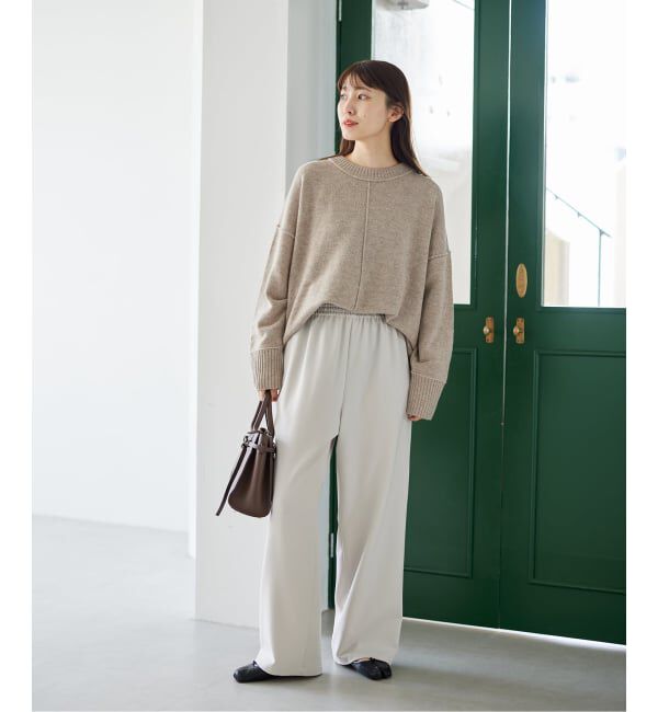 JOURNAL STANDARD「《追加5》ウールライクストレッチワイドパンツ」|その他|