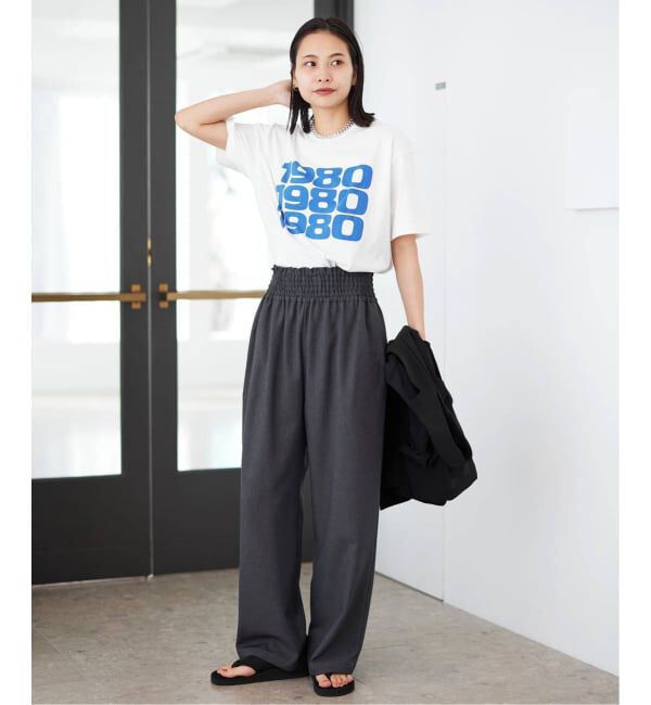 JOURNAL STANDARD「《追加5》ウールライクストレッチワイドパンツ」|その他|