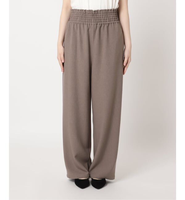 JOURNAL STANDARD「《追加5》ウールライクストレッチワイドパンツ」|その他|