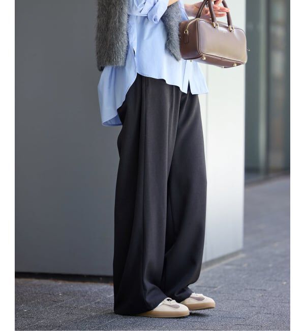 JOURNAL STANDARD「《追加6》ウールライクストレッチワイドパンツ」|その他|