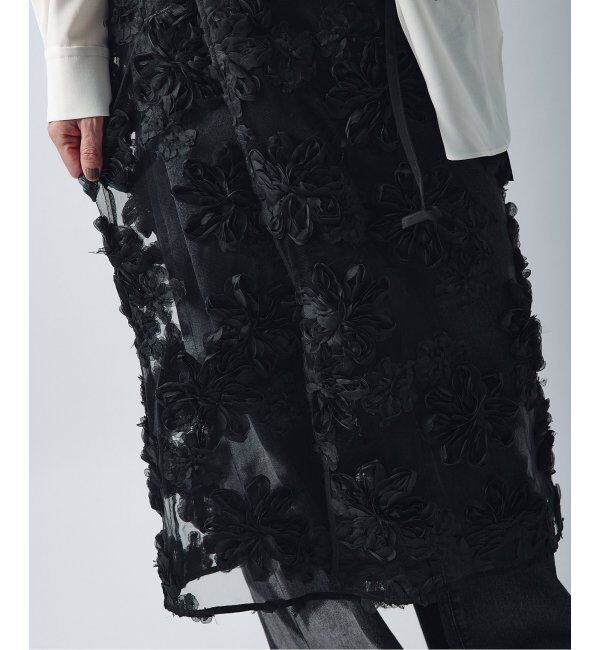 JOURNAL STANDARD「《追加》【TOLIGHT&times;JOURNALSTANDARD】 フラワーモチーフラップスカート」|スカート|