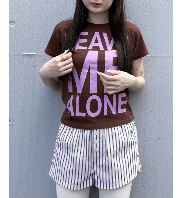 Oriens JOURNAL STANDARD「《追加2》ビッグロゴプリント TEE」|Tシャツ・カットソー|ブラウン