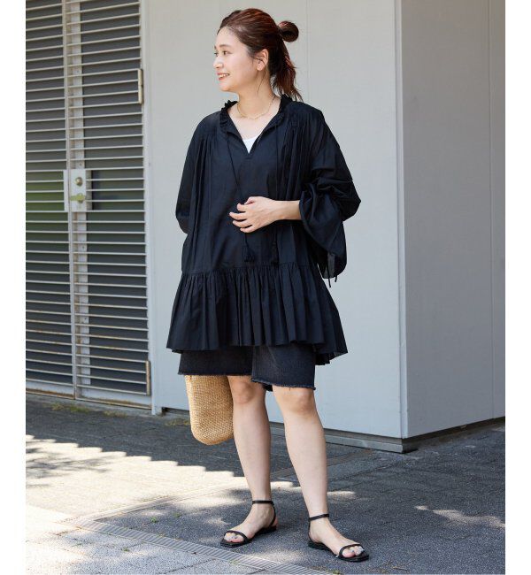 JOURNAL STANDARD「ピンタックフリルブラウス」|シャツ・ブラウス|