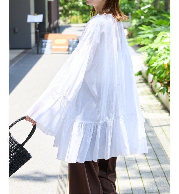 JOURNAL STANDARD「ピンタックフリルブラウス」|シャツ・ブラウス|