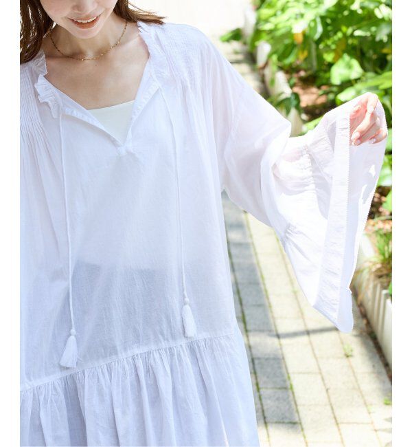 JOURNAL STANDARD「ピンタックフリルブラウス」|シャツ・ブラウス|