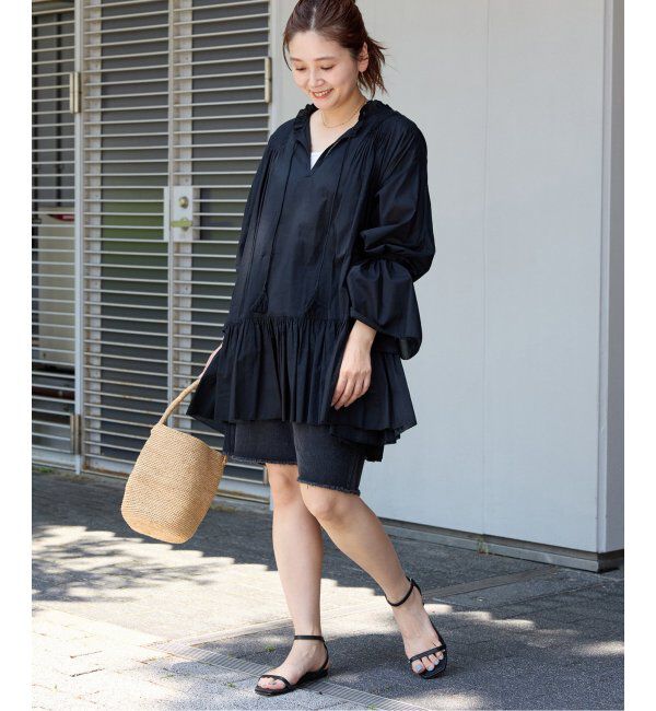 JOURNAL STANDARD「ピンタックフリルブラウス」|シャツ・ブラウス|