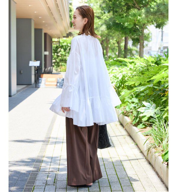 JOURNAL STANDARD「ピンタックフリルブラウス」|シャツ・ブラウス|