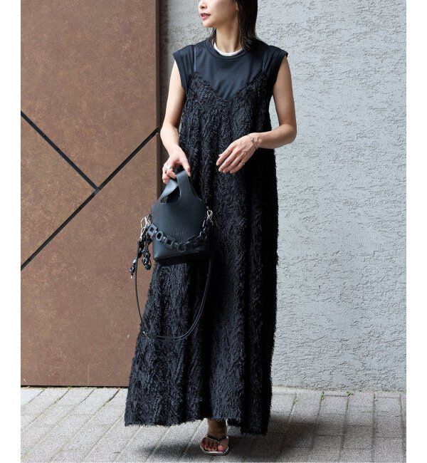 JOURNAL STANDARD「カットジャガードワンピ」|ワンピース|