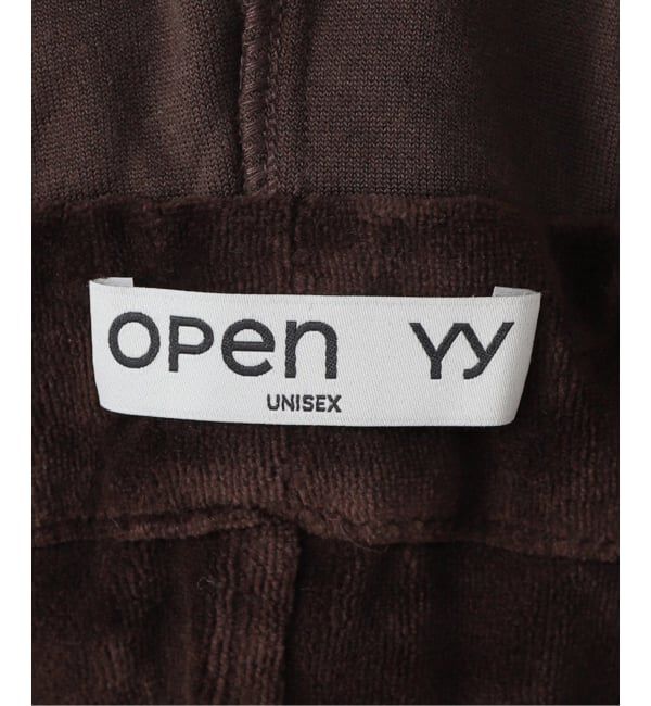 Oriens JOURNAL STANDARD「【OPEN YY / オープンワイワイ】ROLLED WAIST VELOUR CARGO PANTS YY253PT013」|その他|