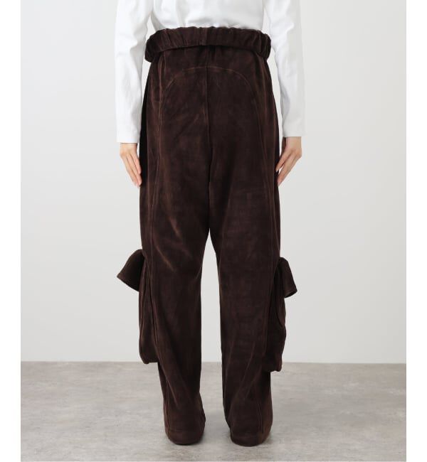 Oriens JOURNAL STANDARD「【OPEN YY / オープンワイワイ】ROLLED WAIST VELOUR CARGO PANTS YY253PT013」|その他|