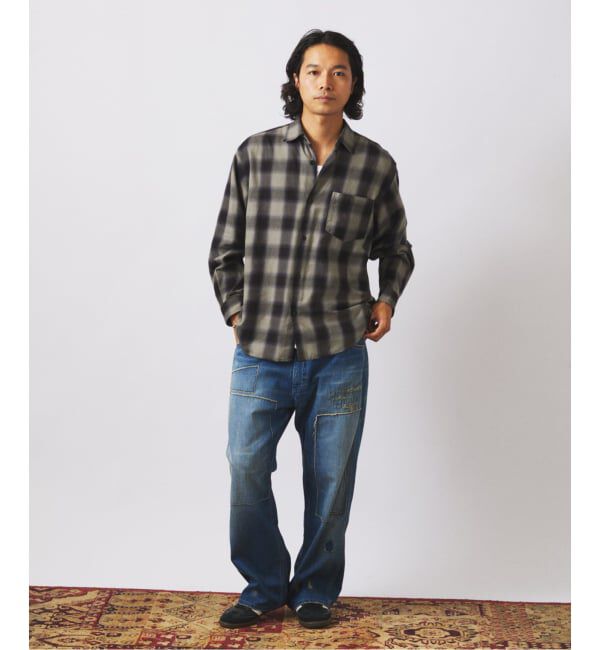 JOURNAL STANDARD relume「フランネル オンブレ チェック シャツ」|シャツ・ブラウス|
