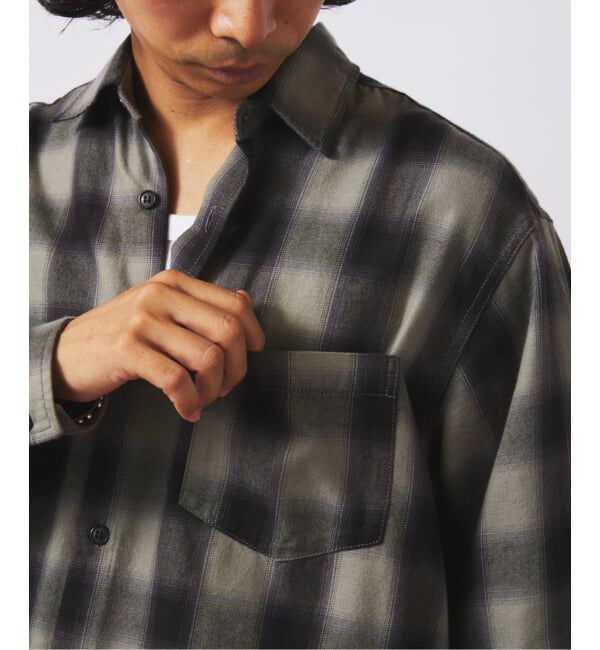 JOURNAL STANDARD relume「フランネル オンブレ チェック シャツ」|シャツ・ブラウス|