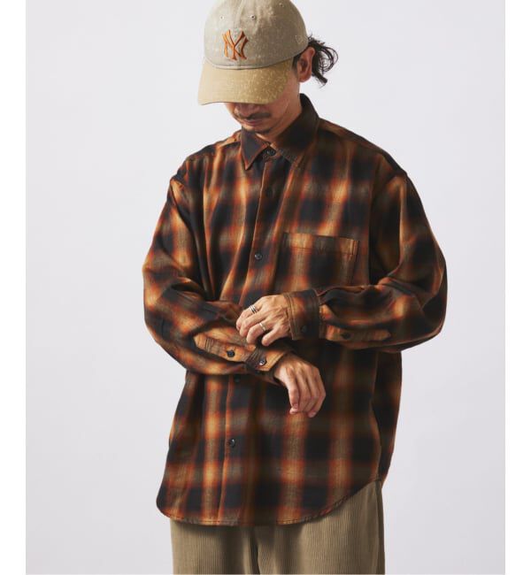 JOURNAL STANDARD relume「フランネル オンブレ チェック シャツ」|シャツ・ブラウス|