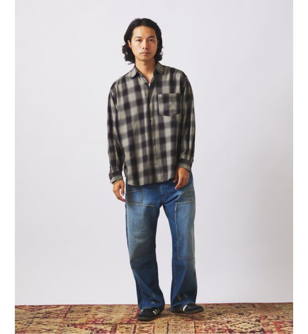 JOURNAL STANDARD relume「フランネル オンブレ チェック シャツ」|シャツ・ブラウス|