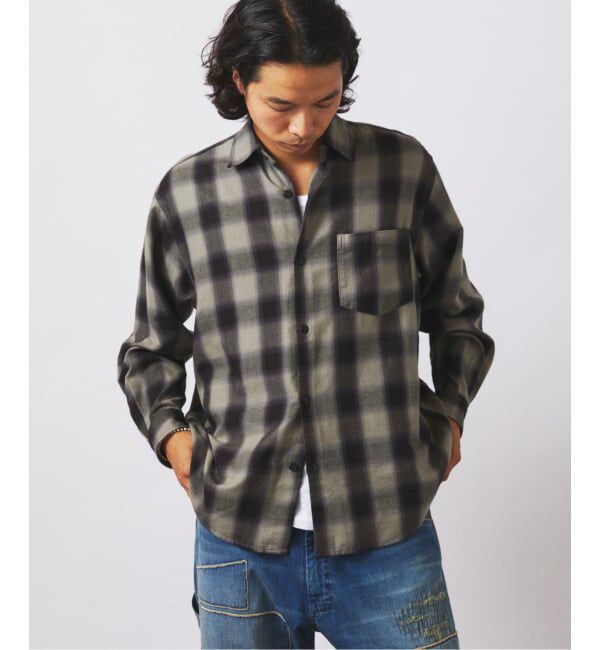 JOURNAL STANDARD relume「フランネル オンブレ チェック シャツ」|シャツ・ブラウス|