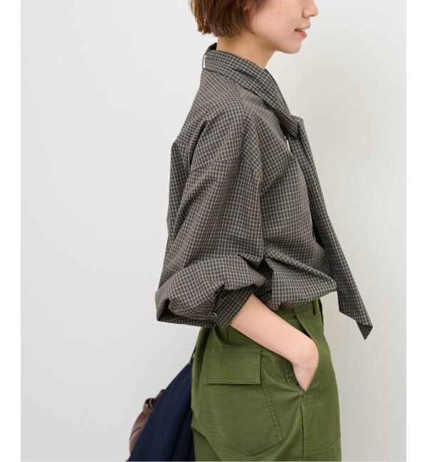 JOURNAL STANDARD relume「チェックボウタイブラウス」|シャツ・ブラウス|