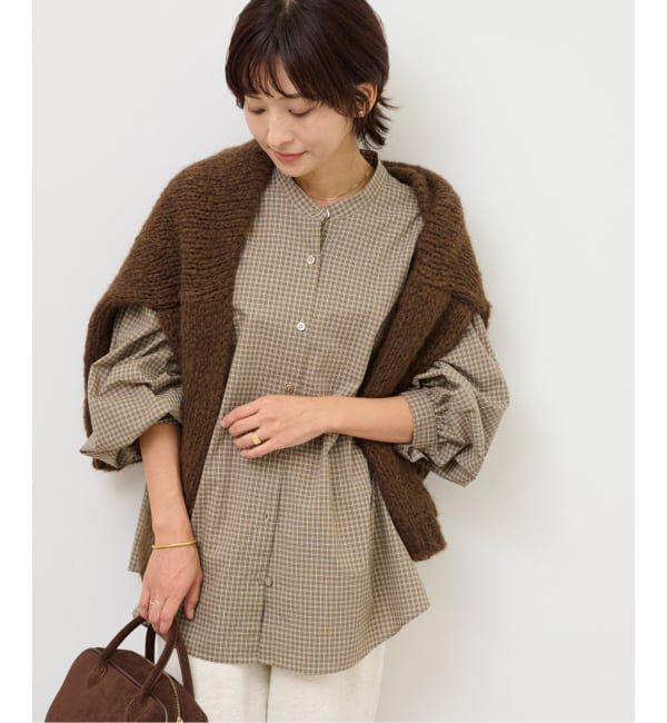 JOURNAL STANDARD relume「チェックボウタイブラウス」|シャツ・ブラウス|