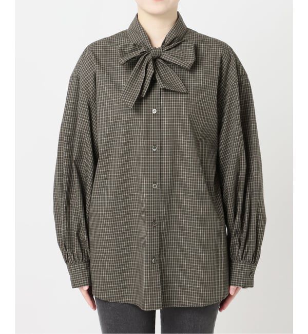 JOURNAL STANDARD relume「チェックボウタイブラウス」|シャツ・ブラウス|