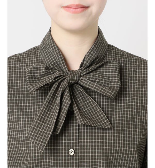 JOURNAL STANDARD relume「チェックボウタイブラウス」|シャツ・ブラウス|