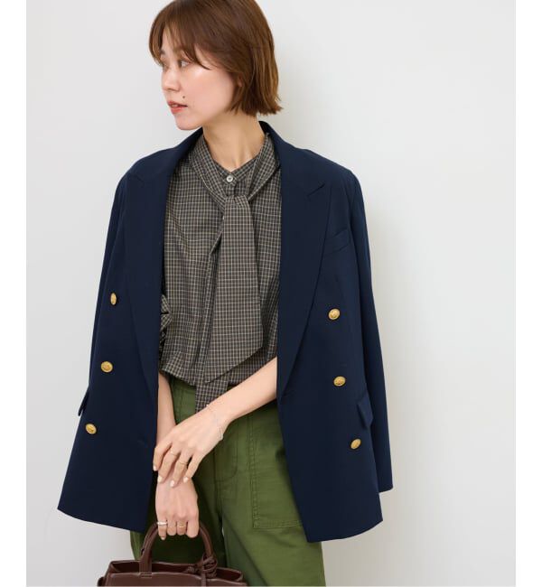 JOURNAL STANDARD relume「チェックボウタイブラウス」|シャツ・ブラウス|