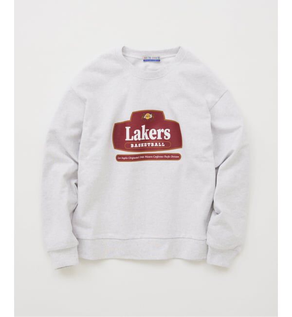 JOURNAL STANDARD「Off The Court by NBA / オフ・ザ・コート バイ NBA 別注 プリント スウェット」|スウェット・ジャージ|グレー