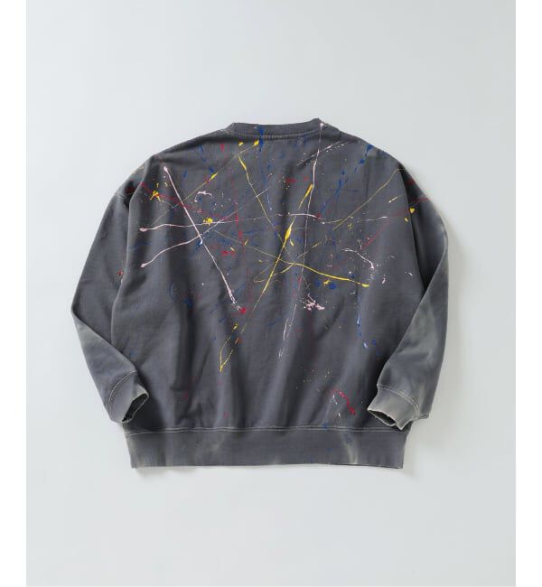 JOURNAL STANDARD「ドロッピング ペイント クルーネック スウェット」|スウェット・ジャージ|