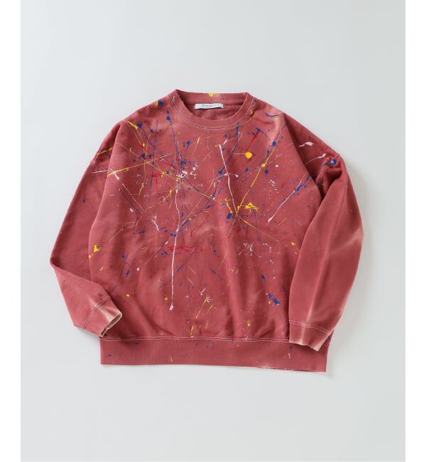 JOURNAL STANDARD「ドロッピング ペイント クルーネック スウェット」|スウェット・ジャージ|