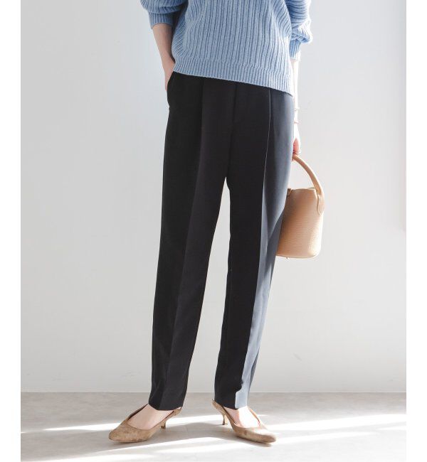NOBLE「グルカテーパードパンツ」|スラックス|