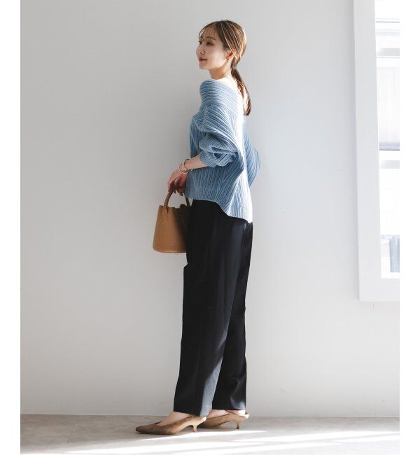 NOBLE「グルカテーパードパンツ」|スラックス|