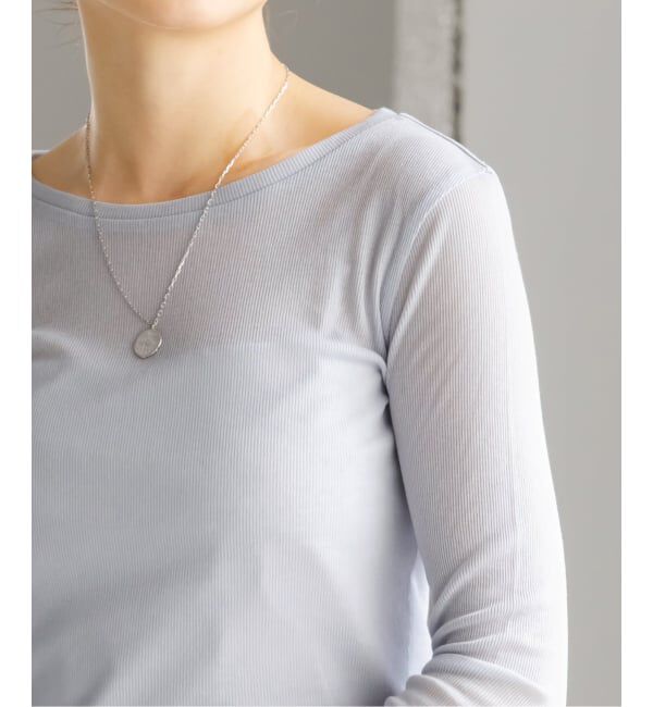 NOBLE「《追加3》シアーテレコロングスリーブプルオーバー」|Tシャツ・カットソー|