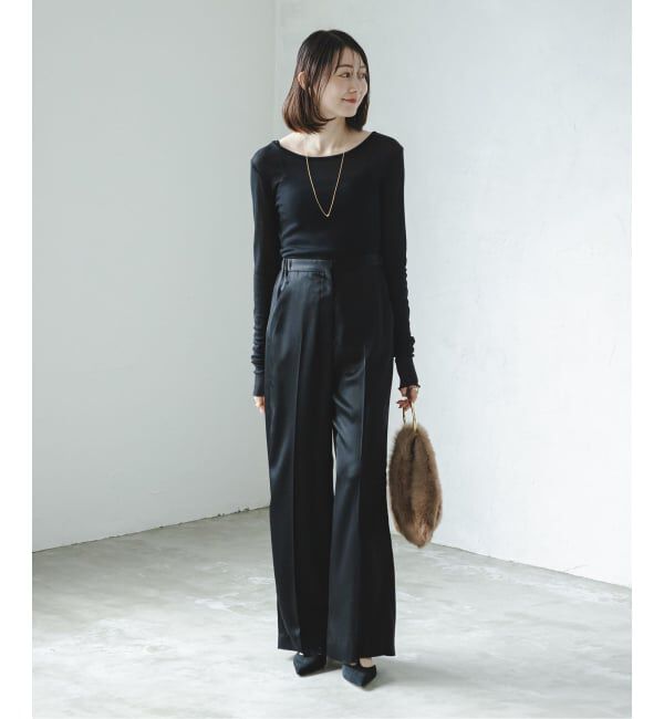 NOBLE「《追加3》シアーテレコロングスリーブプルオーバー」|Tシャツ・カットソー|