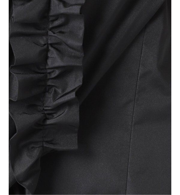 HARDY NOIR「タフタフリルノースリーブブラウス」|シャツ・ブラウス|