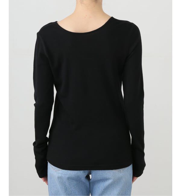 FRAMeWORK「ウールテレコ2WAYプルオーバー」|Tシャツ・カットソー|