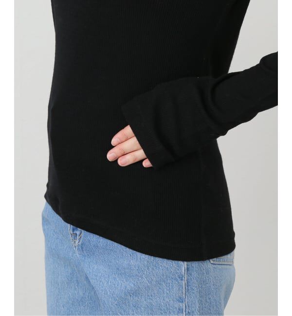 FRAMeWORK「ウールテレコ2WAYプルオーバー」|Tシャツ・カットソー|