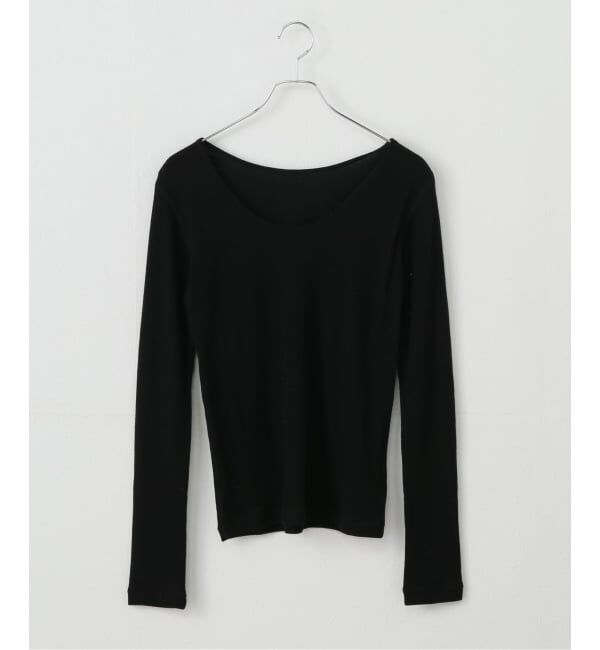 FRAMeWORK「ウールテレコ2WAYプルオーバー」|Tシャツ・カットソー|