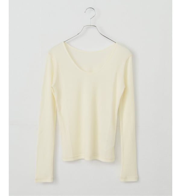 FRAMeWORK「ウールテレコ2WAYプルオーバー」|Tシャツ・カットソー|