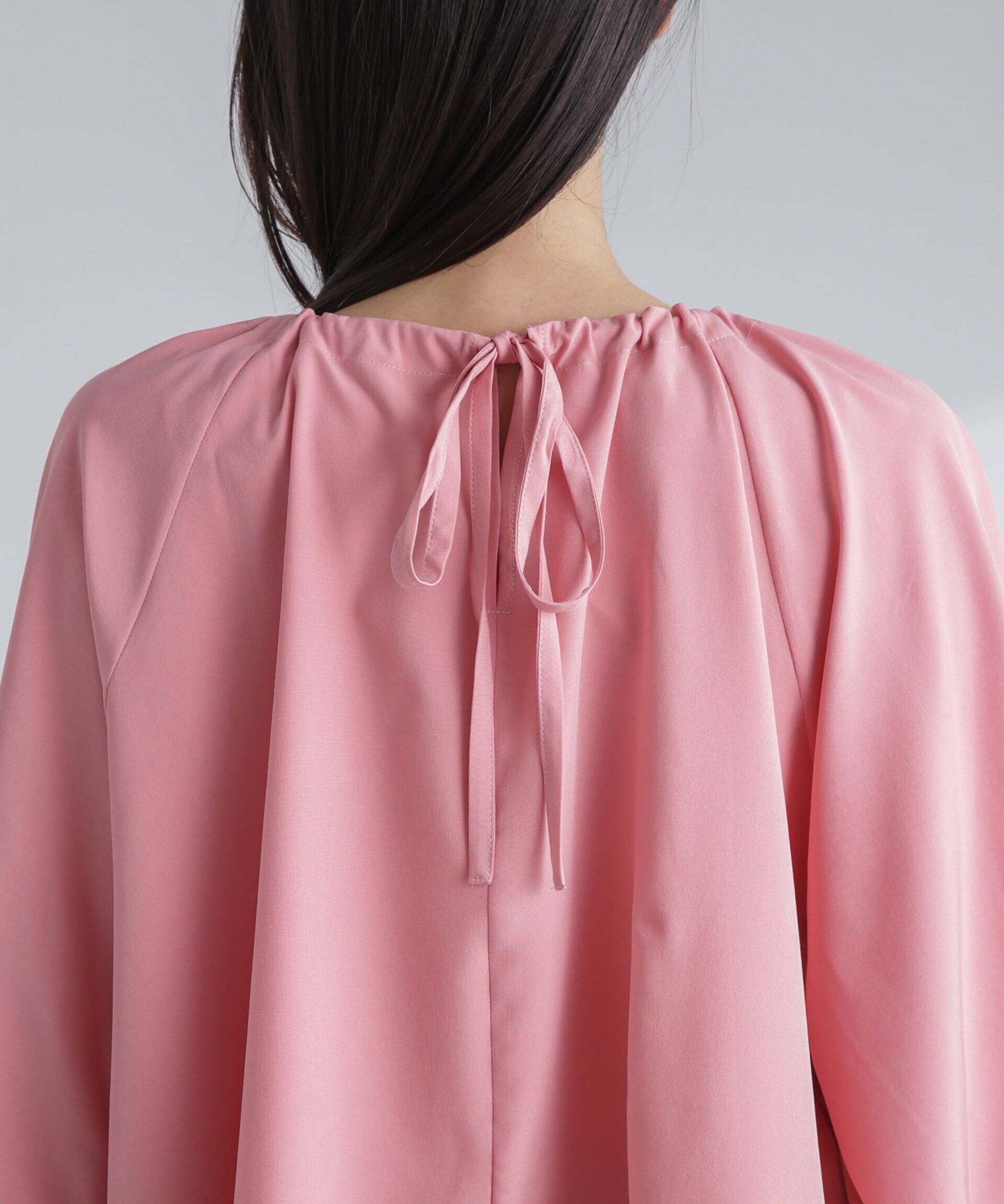 nano･universe「前後2wayキャンディースリーブブラウス」|シャツ・ブラウス|