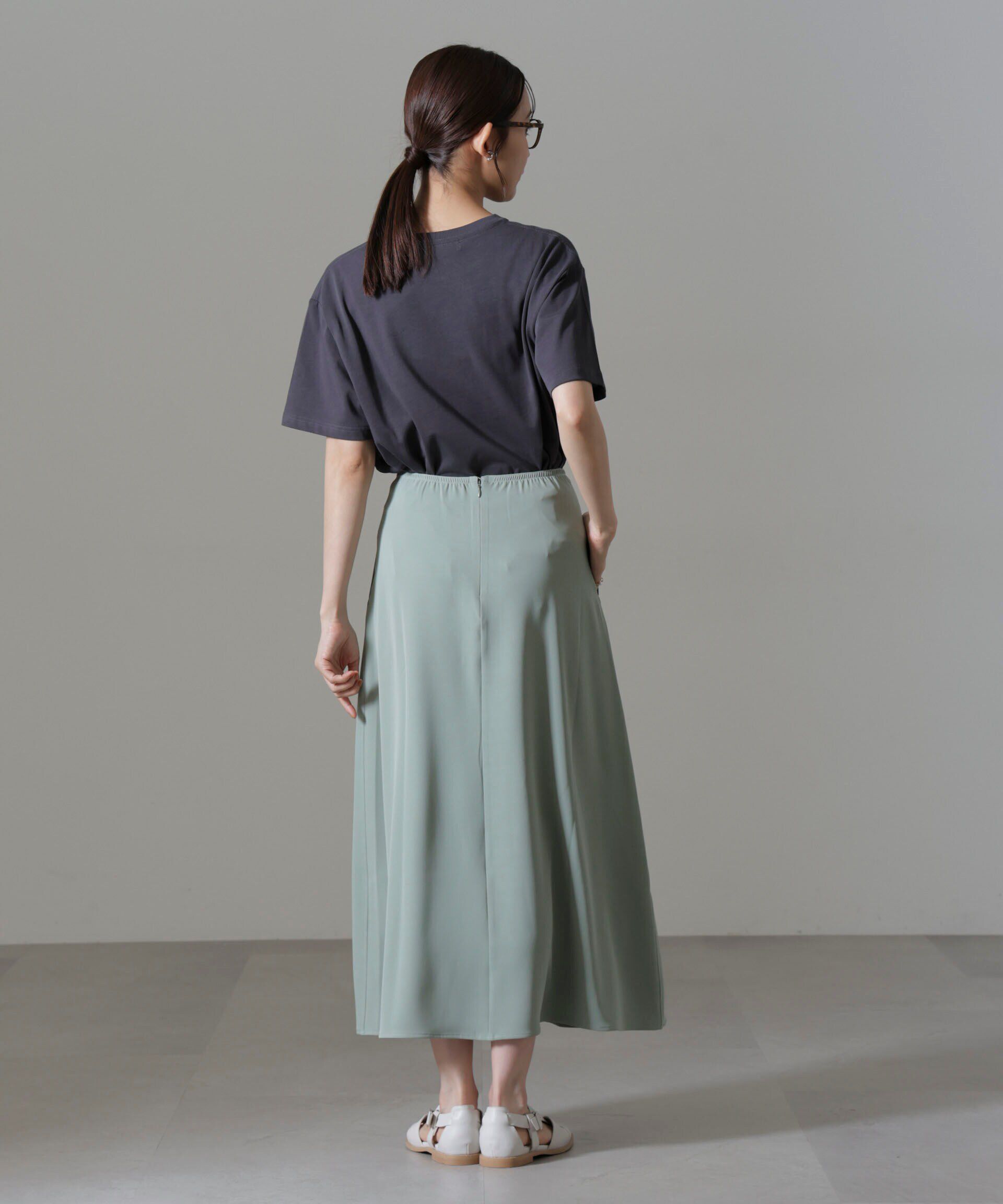 nano･universe「フロントボタンフレアスカート(セットアップ可)」|スカート|