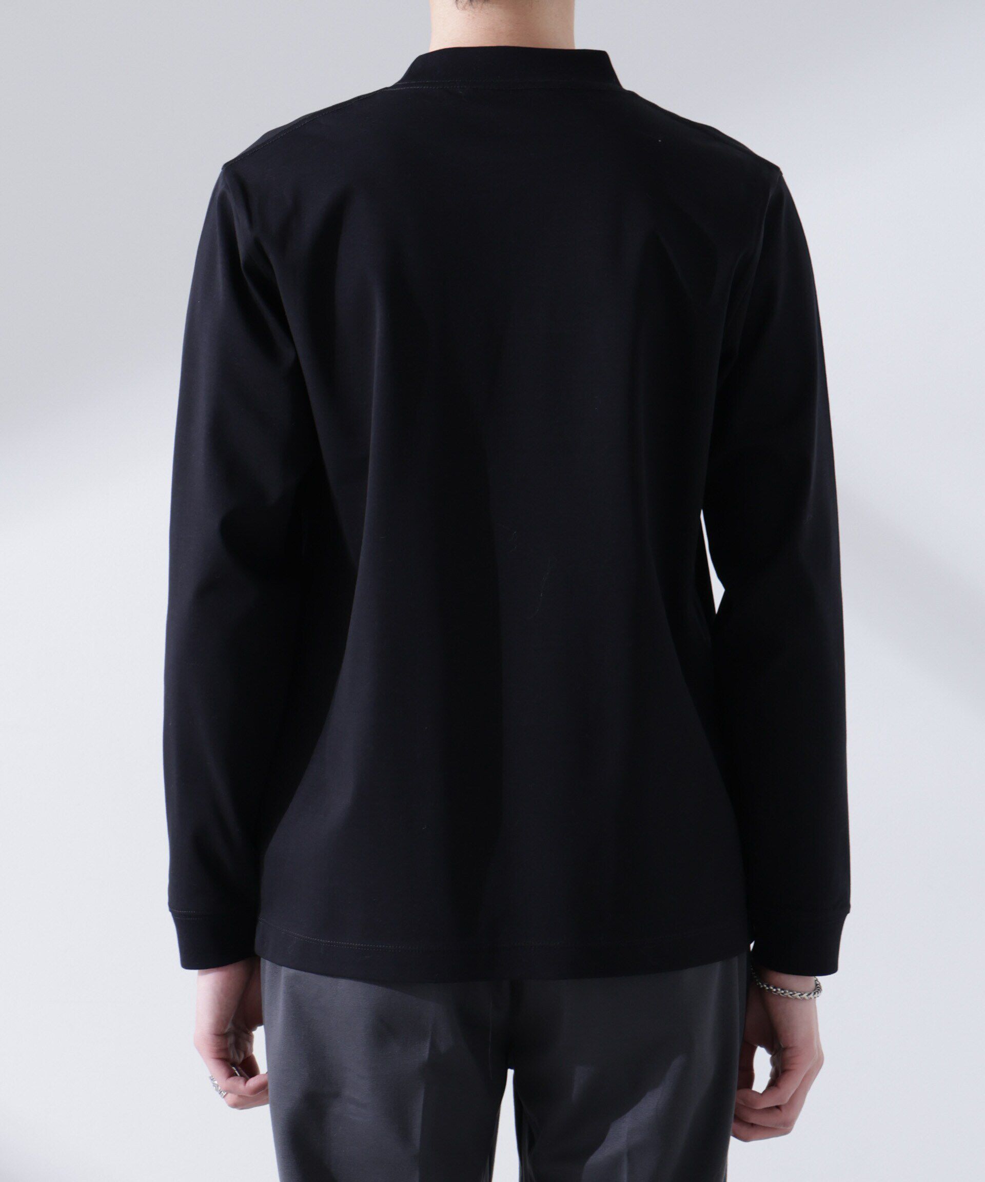 nano･universe「アンチスメルモックネックTシャツ 長袖」|Tシャツ・カットソー|