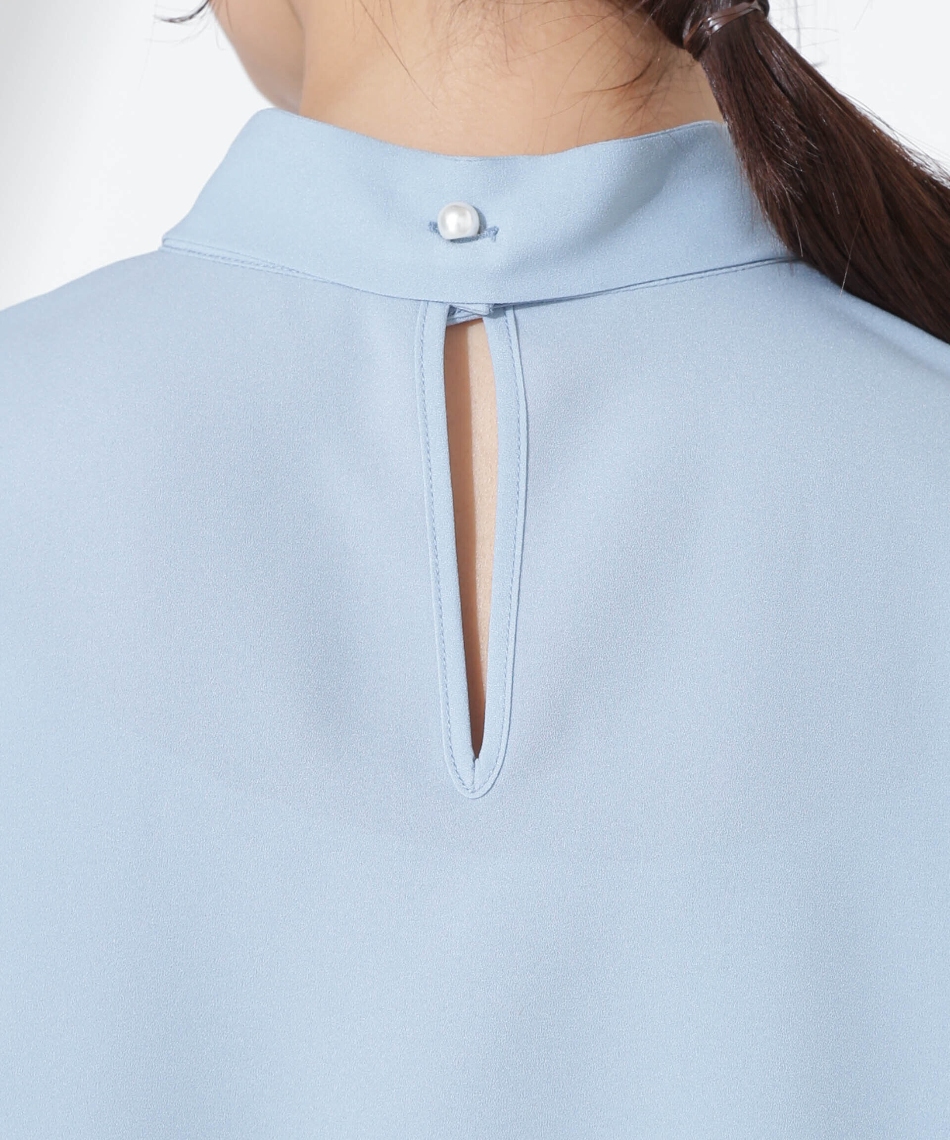 nano･universe「ボウタイ取り外し可2wayブラウス」|シャツ・ブラウス|