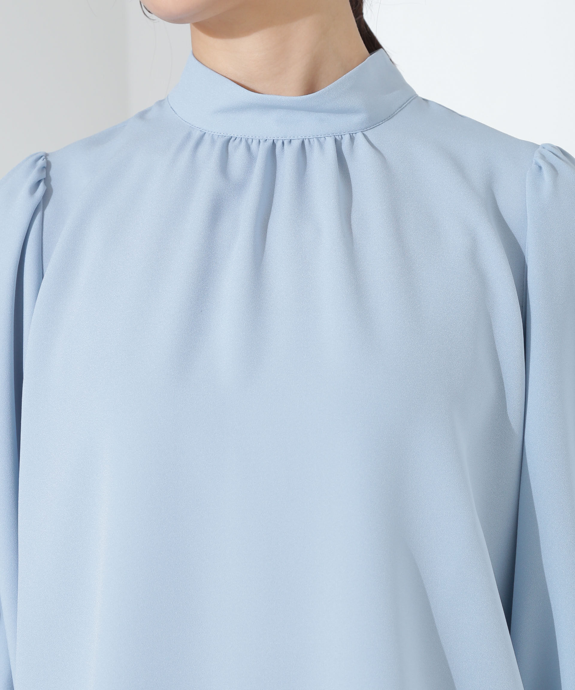 nano･universe「ボウタイ取り外し可2wayブラウス」|シャツ・ブラウス|