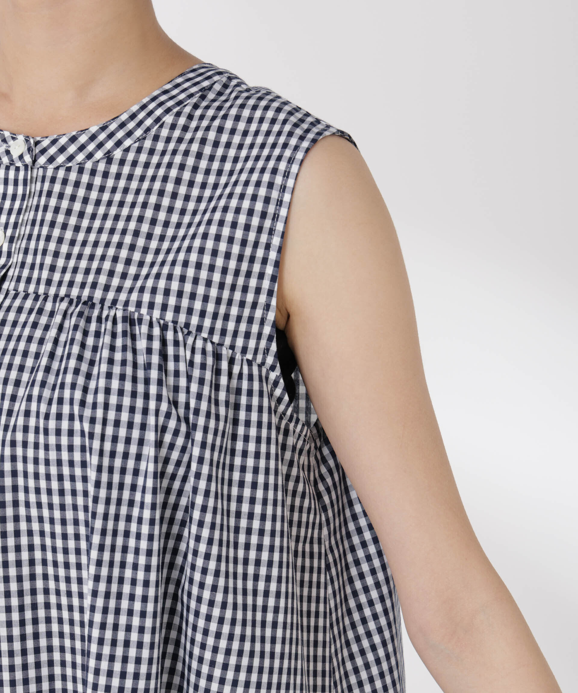 nano･universe「ヘンリーギャザー切り替えワンピース」|ワンピース|