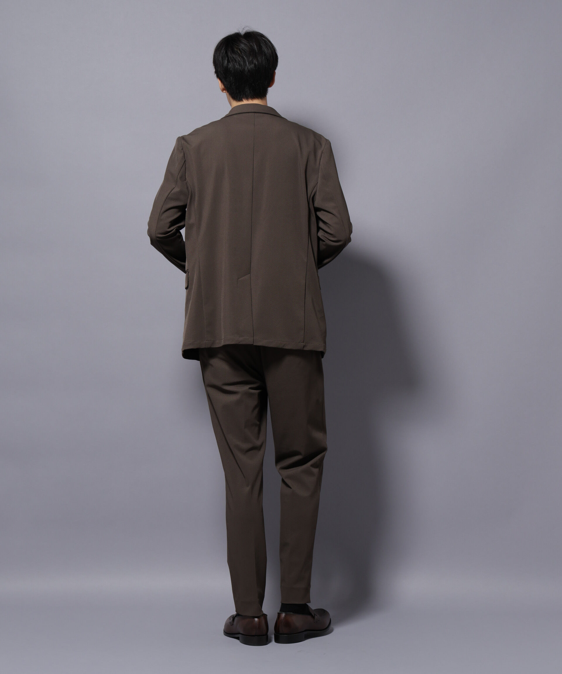 nano･universe「｢Damerino｣ ナイロンストレッチトリコットセットアップ」|スーツ|