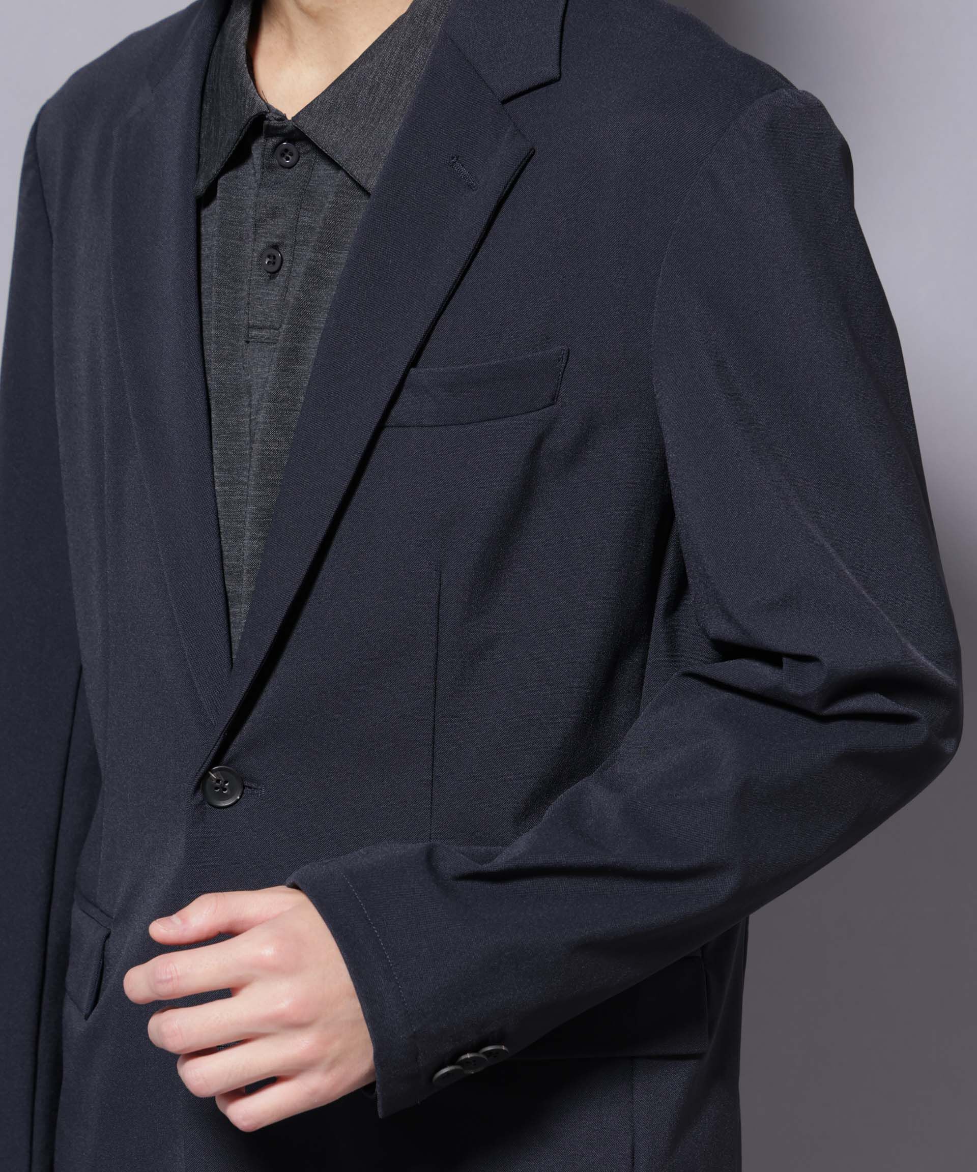 nano･universe「｢Damerino｣ ナイロンストレッチトリコットセットアップ」|スーツ|