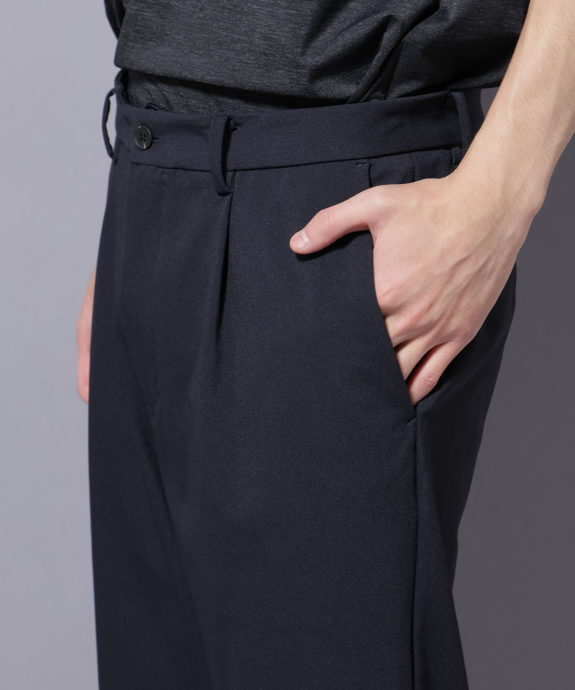 nano･universe「｢Damerino｣ ナイロンストレッチトリコットセットアップ」|スーツ|